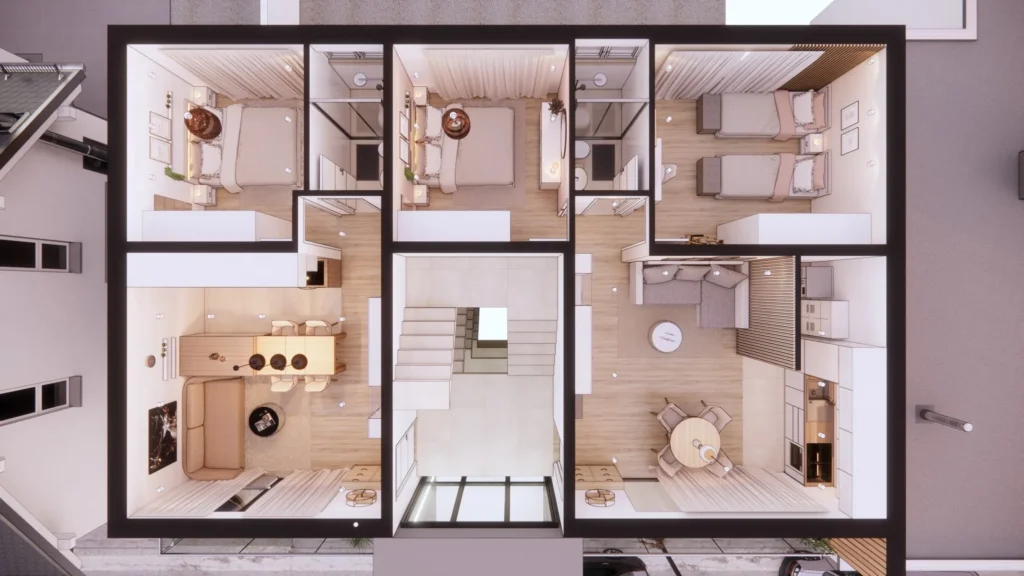 Grundriss 3D