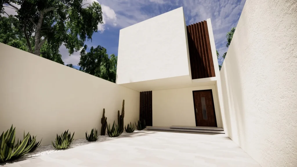 Render Architektur Boho haus 02